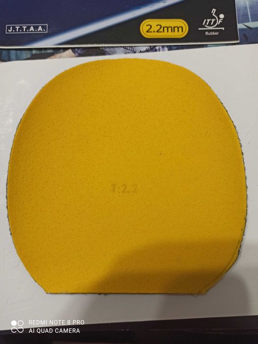Гума за тенис на маса ,къс зъб