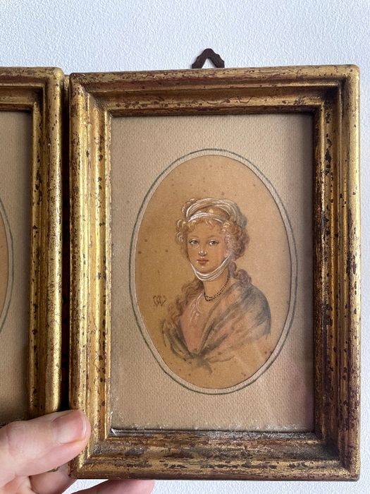 Картины портреты юных девушек