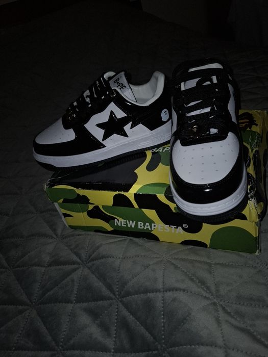 BapeSta uri, negru-alb