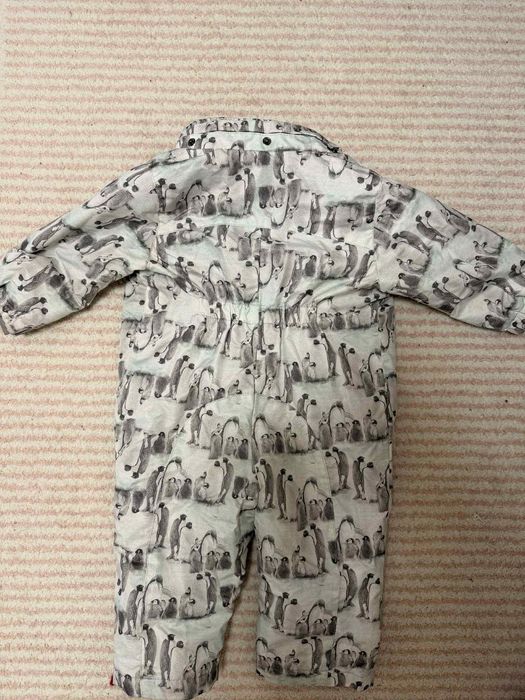 Детски зимен ски екип тип космонавт