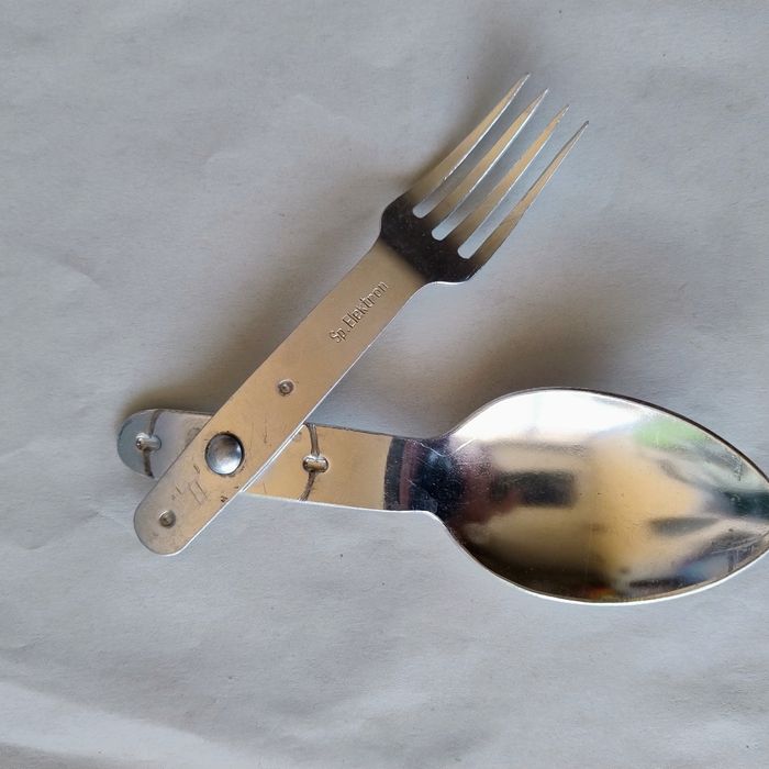 Сгъваема лъжица -вилица