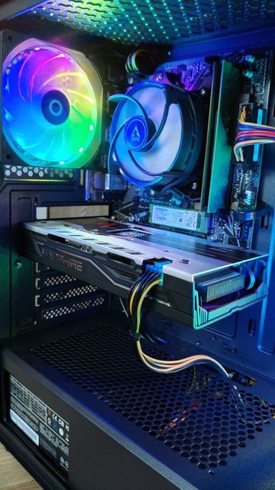 Pc gaming Rx 580/Ryzen 5 2600/16gb ram Gta V Fortnite Cs 2