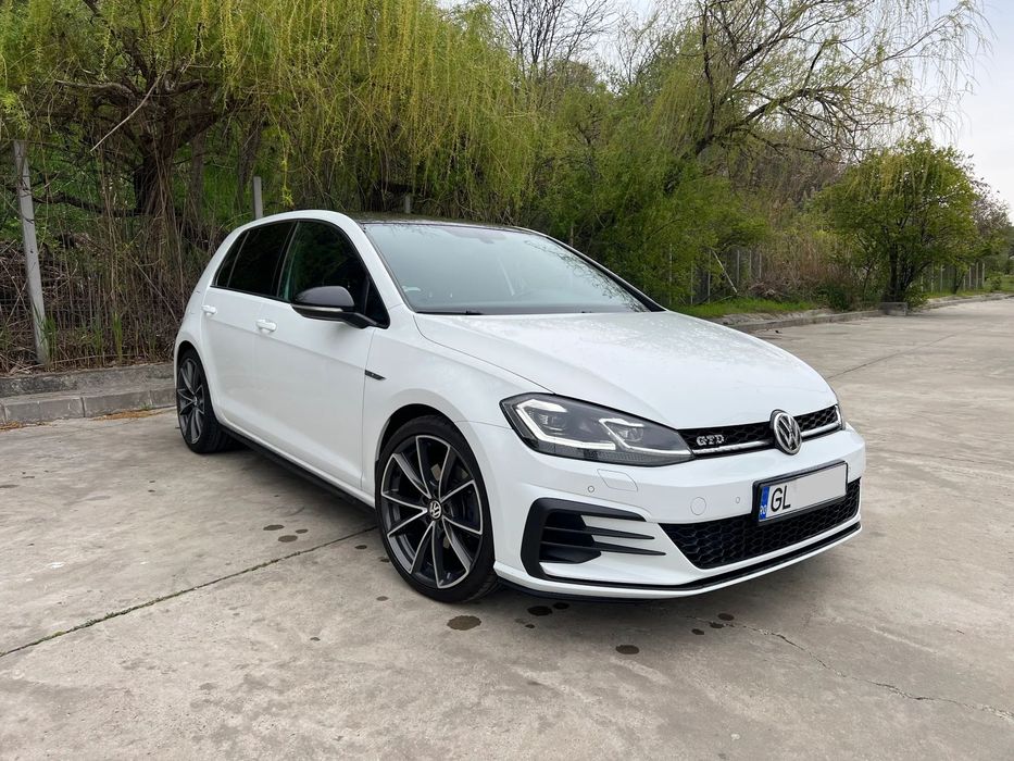 Volkswagen Golf VW Golf 7,5 GTD 2.0 TDI 184cp 2018 DSG Full LED Distronic Camera