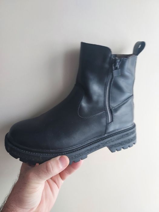 Cizme cu fermoar 35-36 (23,5 cm), ca NOI