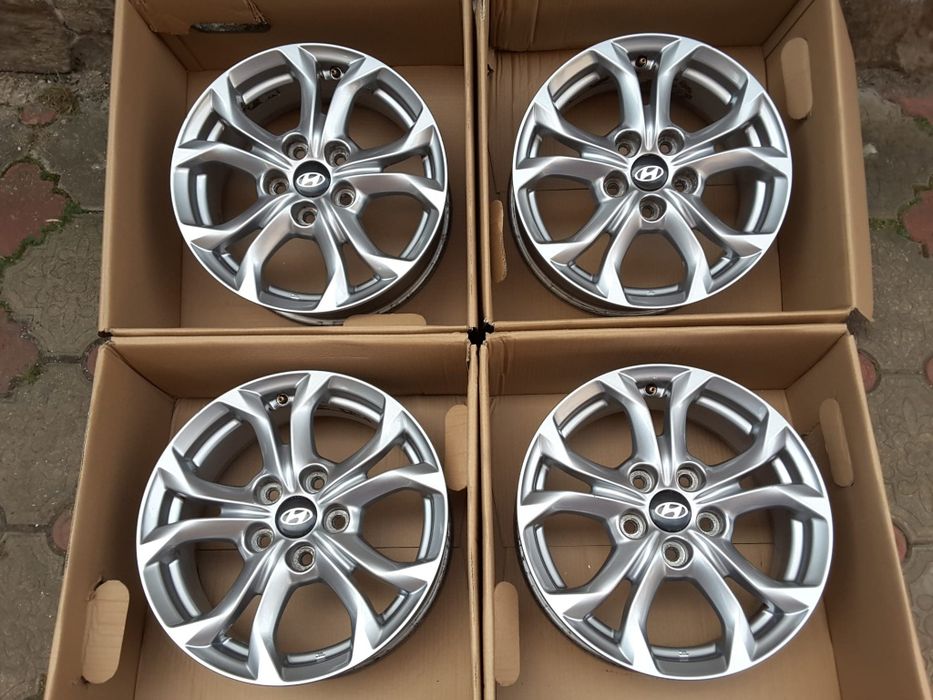 jante aliaj 16; 5x114,3; originale Mazda, Hyundai i30