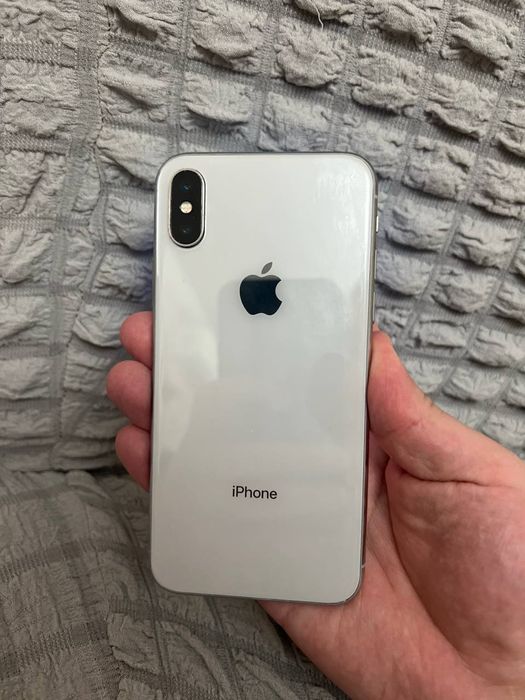 Apple Iphone X 64GB Silver White Original Flagman Holati Yaxshi Zor