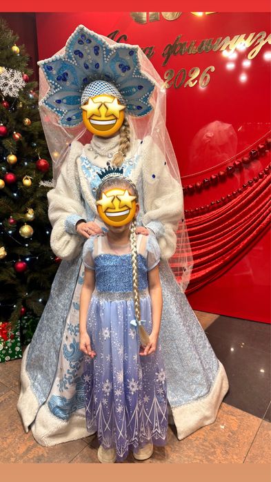 Платье Эльза 120см