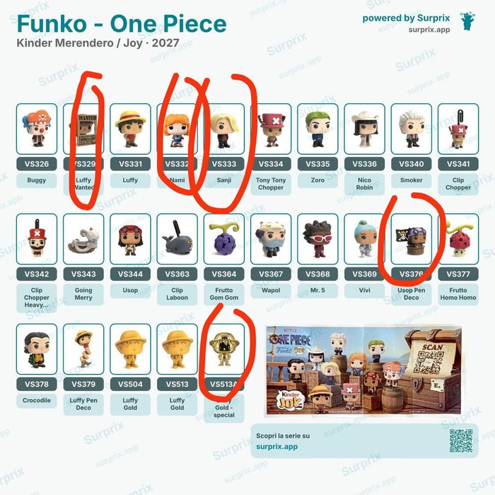 Kinder Joy One Piece
