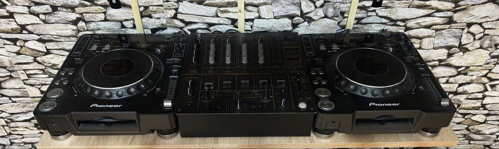 Pioneer Cdj 1000 mk3 cu djm 600