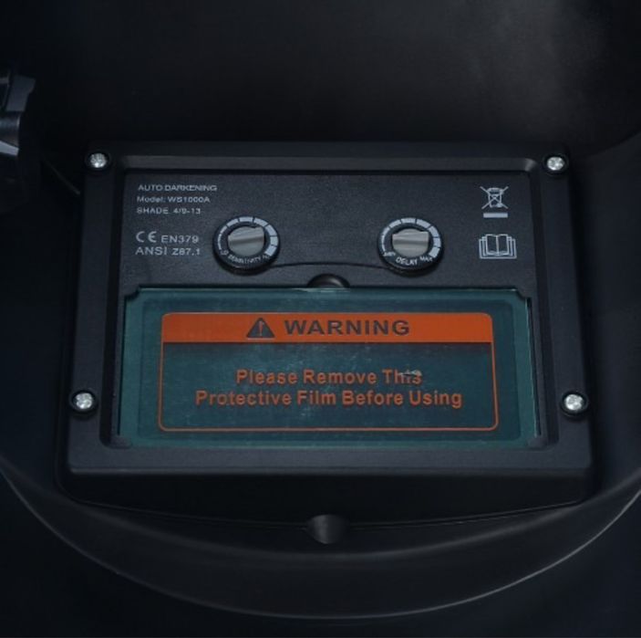 Професионална Автоматична Соларна Маска за Заваряване с UV и IR защита