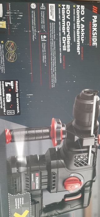 Rotopercutor 20v/5.8 j parkside performance