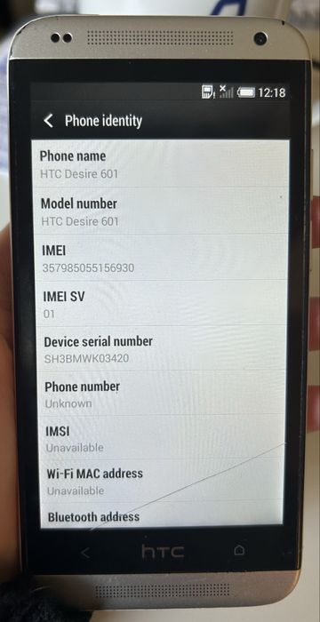 Телефон HTC Desire 601