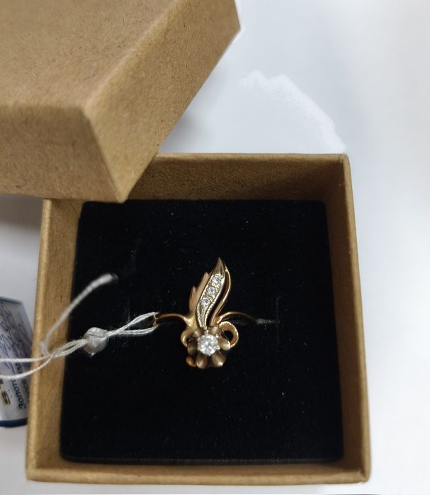 Кольцо золотое. 585