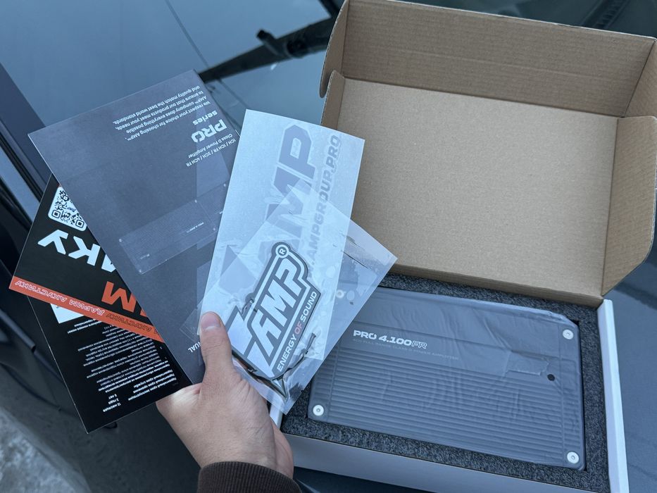4-Канальный Усилитель AMP PRO 4.100 D Class(amp,dl audio,machete,ural)