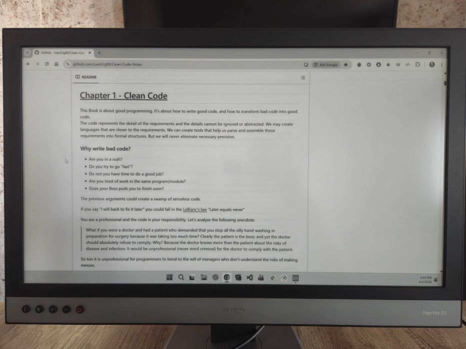 DASUNG Paperlike 253 B&W (Revolutionary 33Hz) EINK