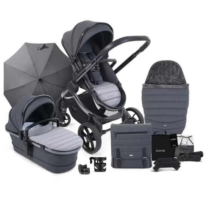 iCandy, модел Peach 7, комплект зимен кош и лятна количка