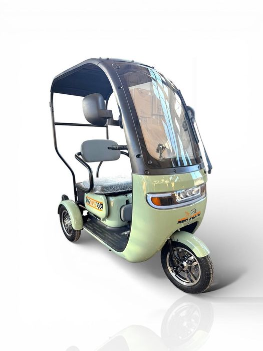 триколка ЕТ-07 с покрив 1500W MAX 60V/20AH с документи за регистрация