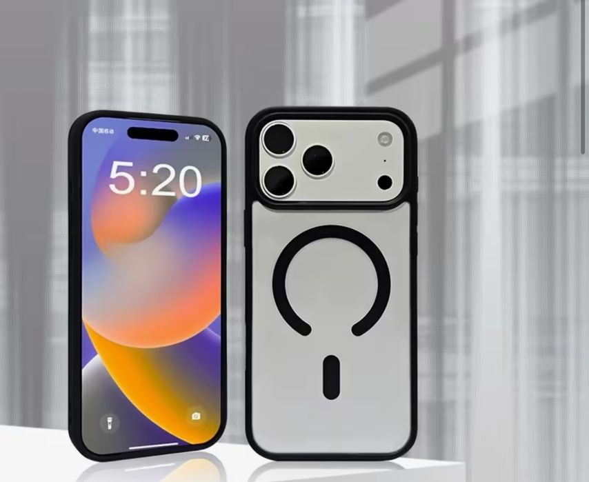 Husa Plastic Magnetica Clear Back - Iphone 17 17 AIR 17 PRO 17 PRO MAX