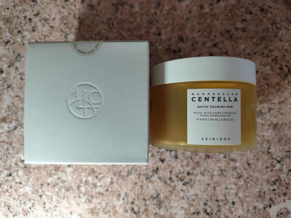 Skin1004 Madagascar Centella Quick Calming Pad, неизползван