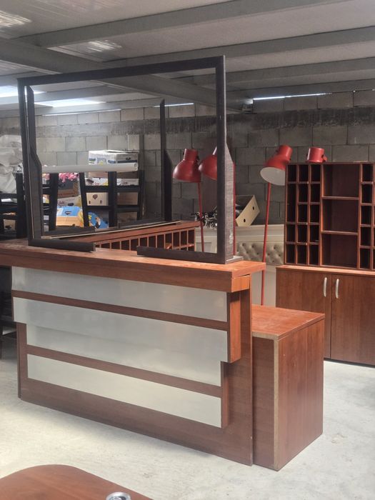 Рецепция ъглова, масивна 210/210