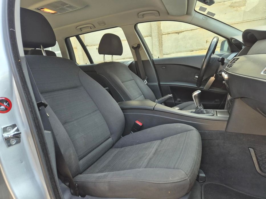 BMW E61 520D 163кс M47 ксенон ръчка НА ЧАСТИ!