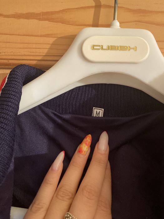 Дамски син суичър Puma