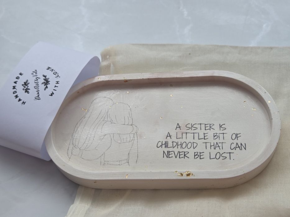 Tavă personalizată cu mesaj