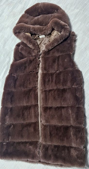 Vesta blană Beloved maro