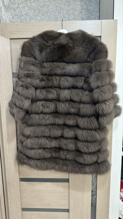 Продам шубу трансформер песец