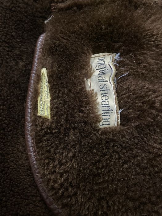 haina de blana si piele 100% naturala