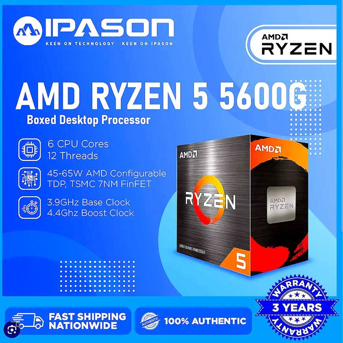 PC Emag AMD 5600G  * 32gb RAM * MSI B550m * Sursă Carcasă Box Garantie