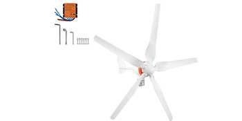 Ветрогенератор/Турбина 400/500w 12V 5 витла