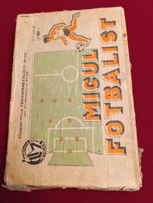 Joc " Micul Fotbalist" din perioada comunista