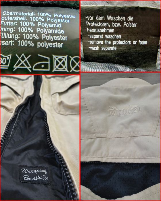 Geacă moto touring cu protecții, Vanucci, S