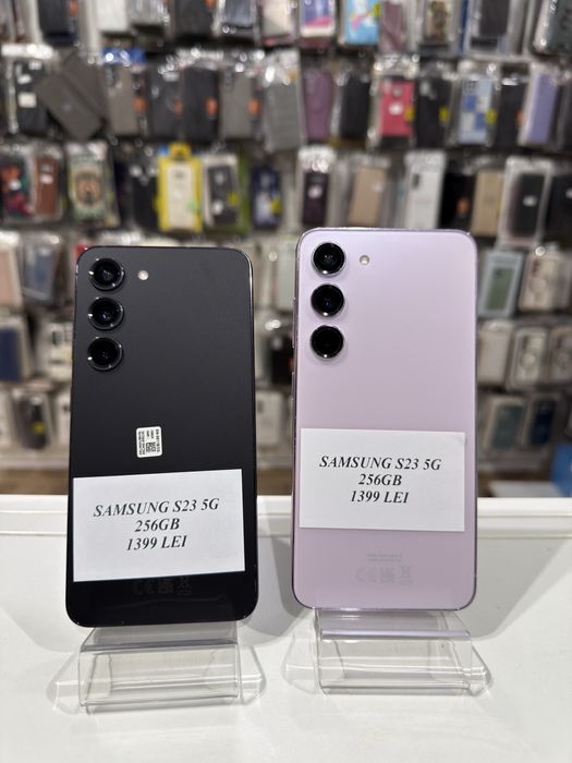 ISellStore Vâlcea: Samsung Galaxy S23 5G Black / Pink / 256GB