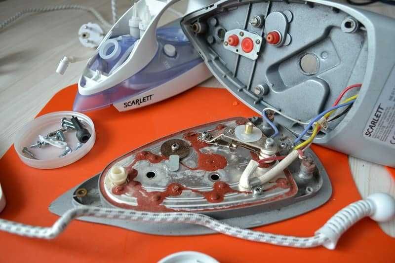 Ремонт утюгов и отпаривателей