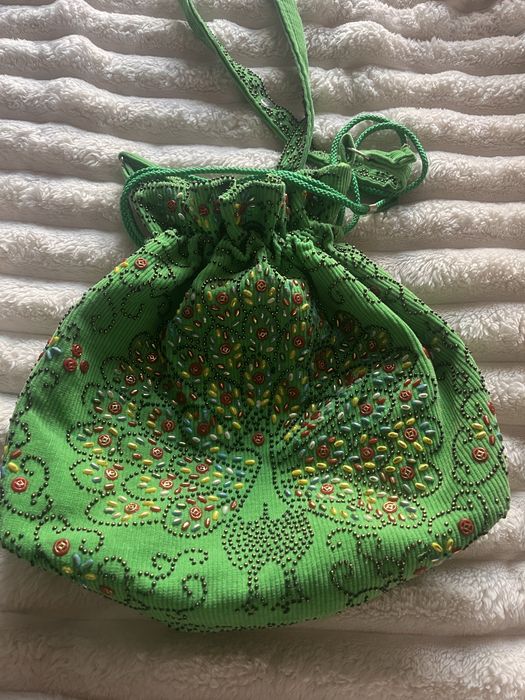 Posetuta stil rucsac verde