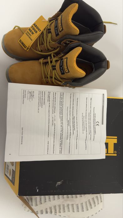 Dewalt Waterproof Ghete de Securitate S3 cu Certificare WR