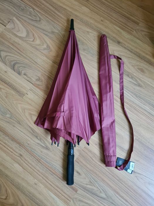 Шикарный бордовый зонт