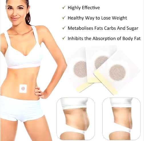 30 Броя Комплект Натурални Лепенки за отслабване SLIM PATCH