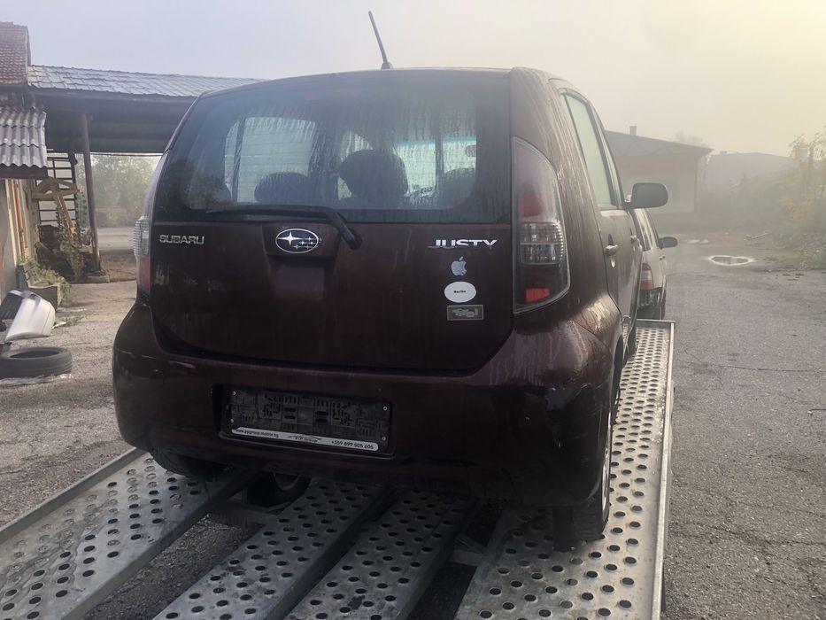 Subaru justy 1.0 i на части