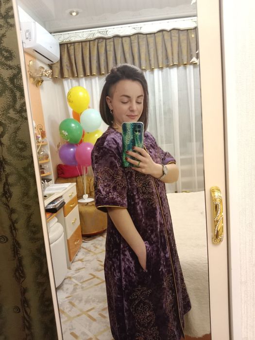 Национальный казахский чапан