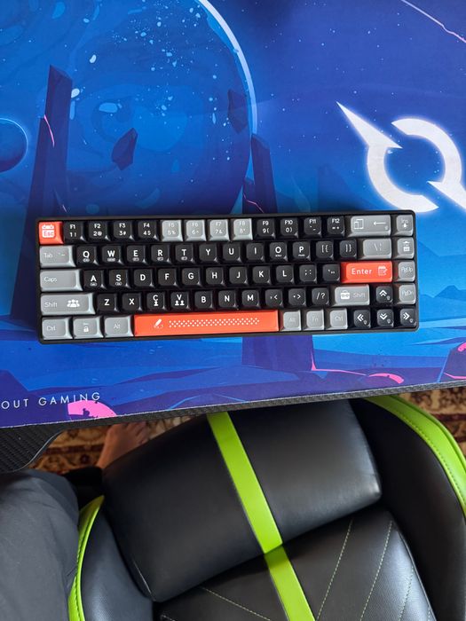 Tastatura Gaming Wireless mecanica MARVO KG902W, Bluetooth, USB, Layout US, negru