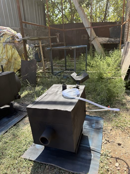 горелка на отработке пушка калорифер