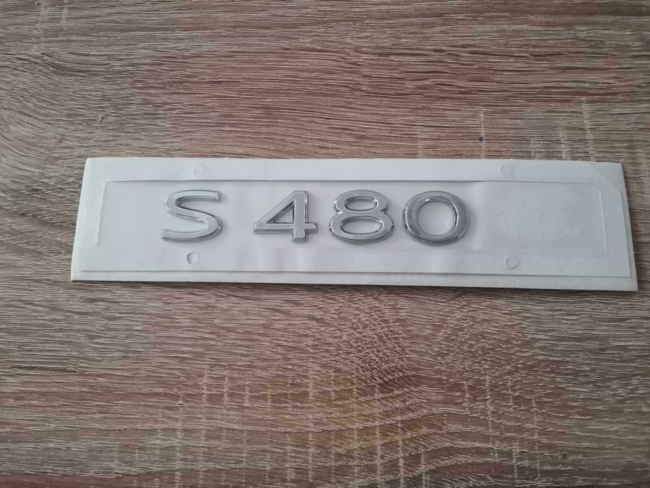 Надпис нов стил Mercedes Benz S 480 W223