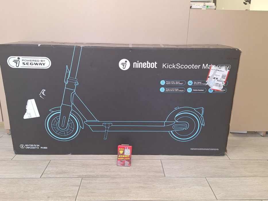 Ninebot KickScooter Max G30D II nou  Amanet BKG