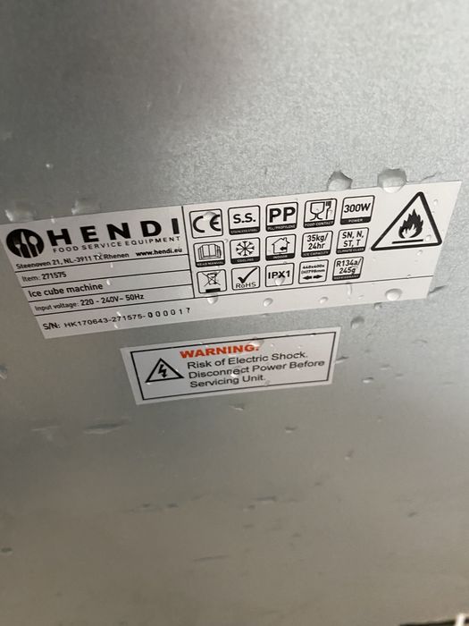 Ледогенератор 35 килограма