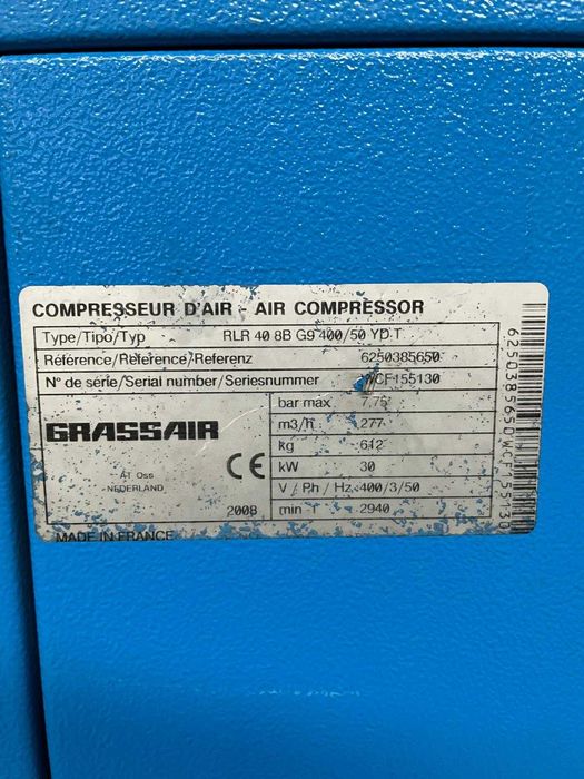 Compresor cu surub Grassair  30 KW SH