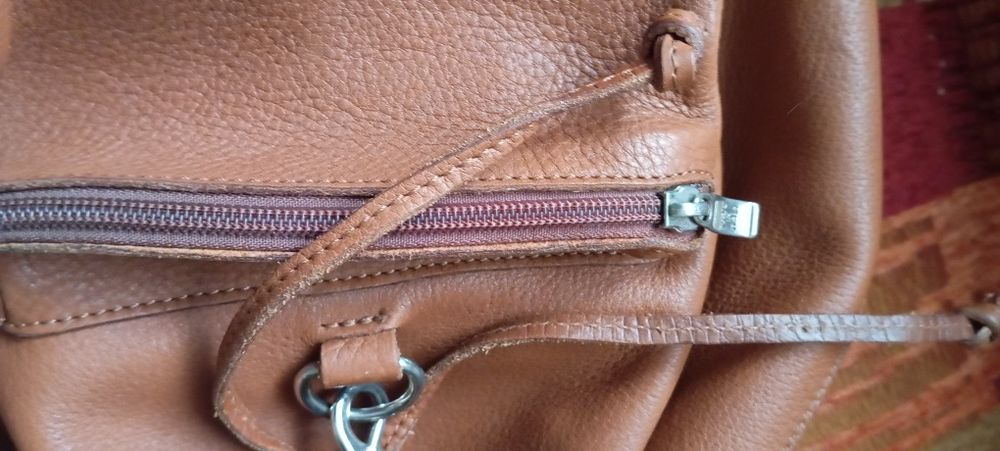 Rucsac, geanta piele naturala