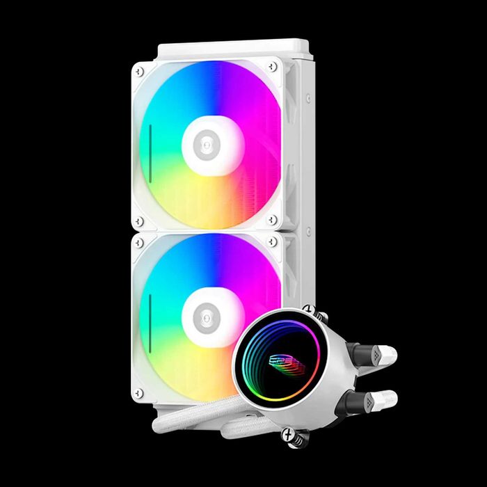 Система охлаждения PCCooler DA240 ARGB, Белый